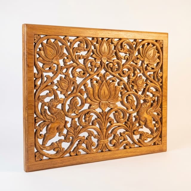 Wood Carving - Handcrafted wooden sculpture